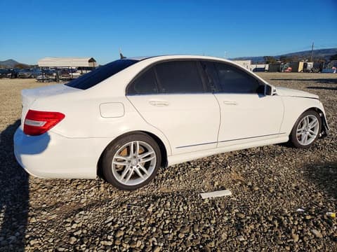 2014 Mercedes-benz C-Class, VIN WDDGF4HBXEA964848. Photo 3 of 6 from Copart auction. OpenDataCar US salvage catalog.