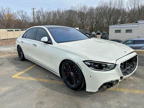 2021 Mercedes-benz S-Class, VIN W1K6G7GB4MA017329. Фото 4 з 6 з аукціону Copart. Каталог авто зі США OpenDataCar.