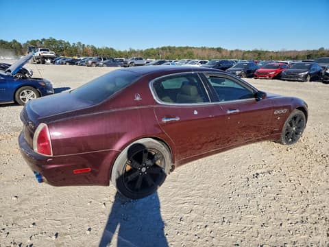 2006 Maserati Quattroporte, VIN ZAMCE39A360020615. Фото 3 з 6 з аукціону Copart. Каталог авто зі США OpenDataCar.