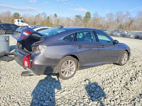 2022 Honda Accord, VIN 1HGCV1F1XNA022692. Фото 3 з 6 з аукціону Copart. Каталог авто зі США OpenDataCar.