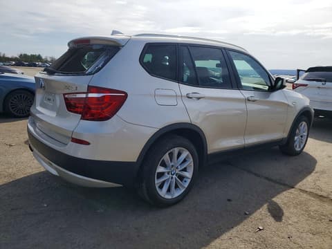 2013 Bmw X3, VIN 5UXWX9C57D0A21159. Zdjęcie 3 z 6 z aukcji Copart. Katalog aut z USA OpenDataCar.
