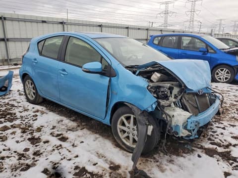 2015 Toyota Prius C, VIN JTDKDTB35F1100829. Фото 4 з 6 з аукціону Copart. Каталог авто зі США OpenDataCar.