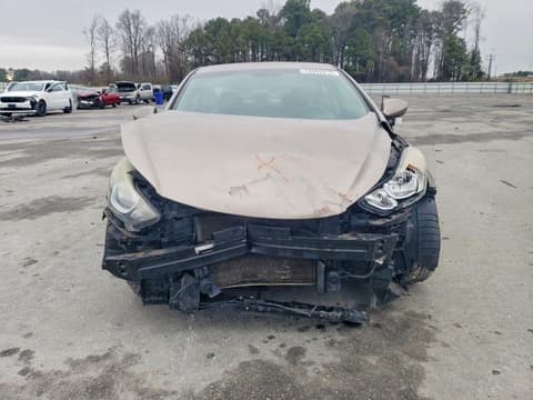 2014 Hyundai Elantra, VIN 5NPDH4AE2EH518469. Photo 5 of 6 from Copart auction. OpenDataCar US salvage catalog.