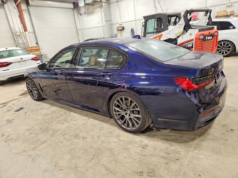 2021 Bmw 7 Series, VIN WBA7U2C05MCG39215. Фото 2 з 6 з аукціону Copart. Каталог авто зі США OpenDataCar.