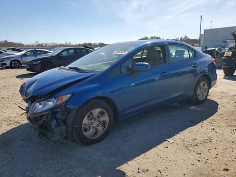 2015 Honda Civic, VIN 2HGFB2F54FH562847. Zdjęcie 1 z 6 z aukcji Copart. Katalog aut z USA OpenDataCar.
