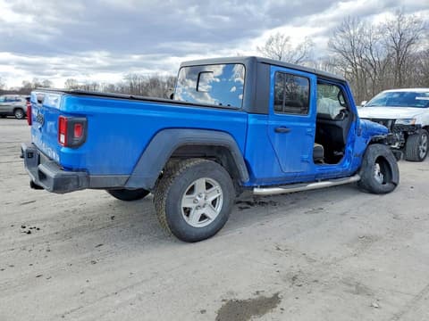 2020 Jeep Gladiator, VIN 1C6HJTAG5LL164206. Фото 3 з 6 з аукціону Copart. Каталог авто зі США OpenDataCar.