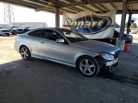 2012 Mercedes-benz C-Class, VIN WDDGJ4HB4CF886355. Фото 4 з 6 з аукціону Copart. Каталог авто зі США OpenDataCar.