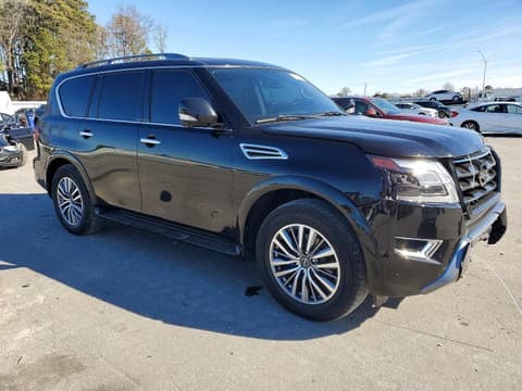 2022 Nissan Armada, VIN JN8AY2BB4N9812187. Фото 4 з 6 з аукціону Copart. Каталог авто зі США OpenDataCar.