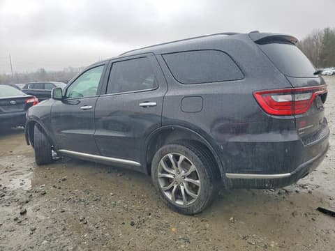 2016 Dodge Durango, VIN 1C4RDJEG9GC485478. Фото 2 з 6 з аукціону Copart. Каталог авто зі США OpenDataCar.