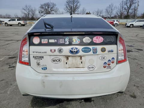 2012 Toyota Prius, VIN JTDKN3DU9C5475517. Фото 6 з 6 з аукціону Copart. Каталог авто зі США OpenDataCar.