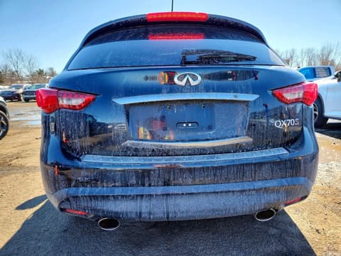 2016 Infiniti QX70, VIN JN8CS1MW1GM400376. Фото 6 з 6 з аукціону Copart. Каталог авто зі США OpenDataCar.