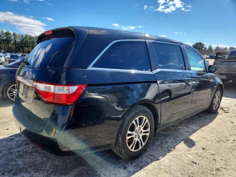 2013 Honda Odyssey, VIN 5FNRL5H62DB060289. Фото 3 з 6 з аукціону Copart. Каталог авто зі США OpenDataCar.