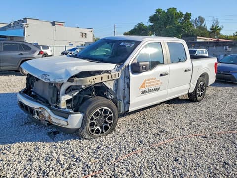2023 Ford F-150 Lightning, VIN 1FTEW1CP9PKF21087. Фото 1 з 6 з аукціону Copart. Каталог авто зі США OpenDataCar.