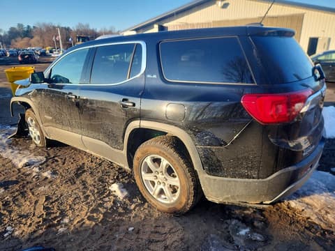 2018 Gmc Acadia, VIN 1GKKNRLA0JZ126668. Фото 2 з 6 з аукціону Copart. Каталог авто зі США OpenDataCar.