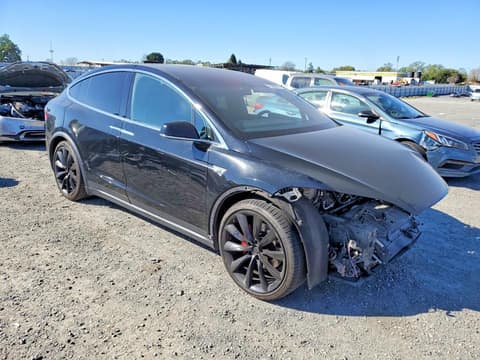 2016 Tesla Model X, VIN 5YJXCBE42GFS00077. Фото 4 из 6 с аукциона Copart. Каталог авто из США OpenDataCar.