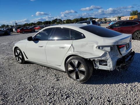 2023 Bmw i4, VIN WBY43AW05PFR08357. Фото 2 из 6 с аукциона Copart. Каталог авто из США OpenDataCar.