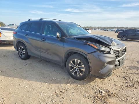 2023 Toyota Highlander, VIN 5TDKDRAH5PS006955. Фото 4 з 6 з аукціону Copart. Каталог авто зі США OpenDataCar.