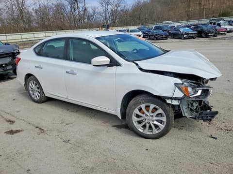 2019 Nissan Sentra, VIN 3N1AB7AP8KY446816. Фото 4 з 6 з аукціону Copart. Каталог авто зі США OpenDataCar.