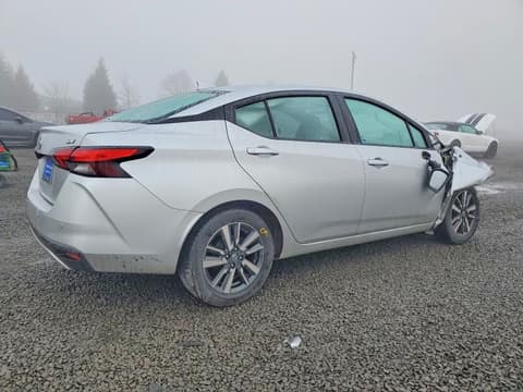 2021 Nissan Versa, VIN 3N1CN8EV5ML879007. Фото 3 з 6 з аукціону Copart. Каталог авто зі США OpenDataCar.