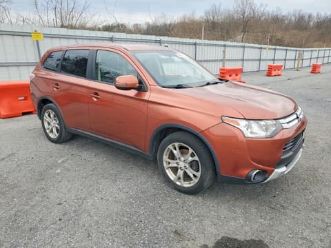 2015 Mitsubishi Outlander, VIN JA4AZ3A31FZ007266. Фото 4 з 6 з аукціону Copart. Каталог авто зі США OpenDataCar.