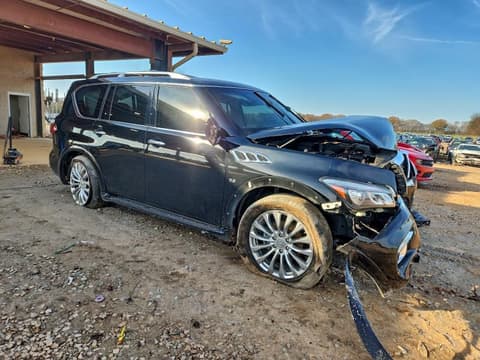 2017 Infiniti QX80, VIN JN8AZ2NFXH9646337. Фото 4 з 6 з аукціону Copart. Каталог авто зі США OpenDataCar.