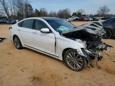 2015 Hyundai Genesis, VIN KMHGN4JE6FU096828. Фото 4 з 6 з аукціону Copart. Каталог авто зі США OpenDataCar.