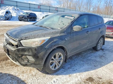 2017 Ford Escape, VIN 1FMCU9GD4HUC74655. Photo 1 of 6 from Copart auction. OpenDataCar US salvage catalog.