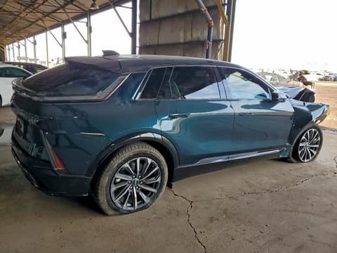2024 Cadillac LYRIQ, VIN 1GYKPWRL4RZ139927. Фото 3 из 6 с аукциона Copart. Каталог авто из США OpenDataCar.