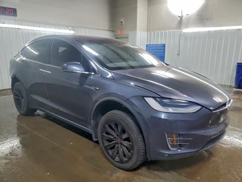2021 Tesla Model X, VIN 5YJXCAE25MF321383. Фото 4 из 6 с аукциона Copart. Каталог авто из США OpenDataCar.