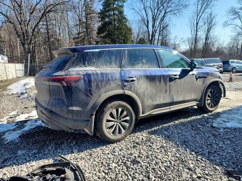 2022 Infiniti QX60, VIN 5N1DL1ES1NC331812. Photo 3 of 6 from Copart auction. OpenDataCar US salvage catalog.