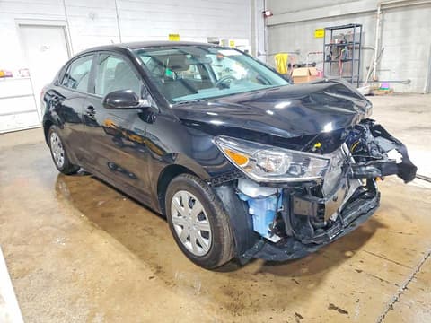 2023 Kia Rio, VIN 3KPA24ADXPE625417. Photo 4 of 6 from Copart auction. OpenDataCar US salvage catalog.