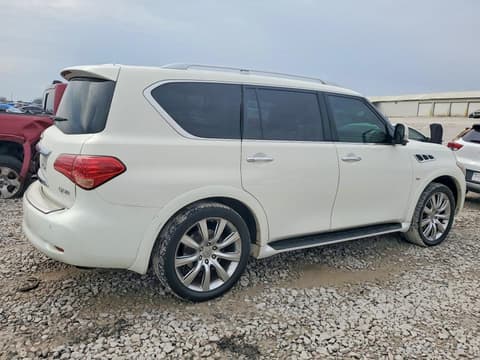 2014 Infiniti QX80, VIN JN8AZ2NE9E9062773. Фото 3 з 6 з аукціону Copart. Каталог авто зі США OpenDataCar.