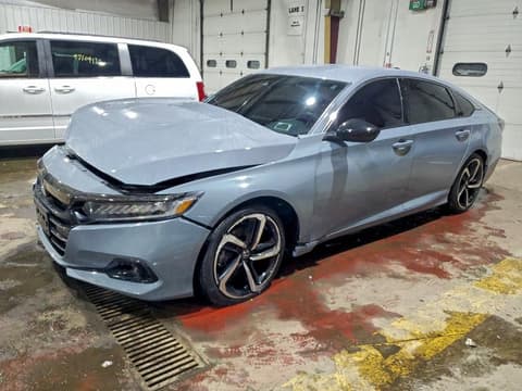 2022 Honda Accord, VIN 1HGCV1F37NA108947. Фото 1 з 6 з аукціону Copart. Каталог авто зі США OpenDataCar.