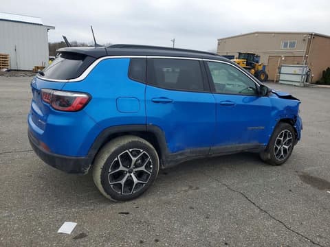 2025 Jeep Compass, VIN 3C4NJDCN7ST605771. Фото 3 из 6 с аукциона Copart. Каталог авто из США OpenDataCar.