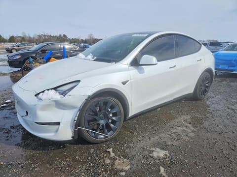 2023 Tesla Model Y, VIN 7SAYGDEE6PF612003. Фото 1 з 6 з аукціону Copart. Каталог авто зі США OpenDataCar.