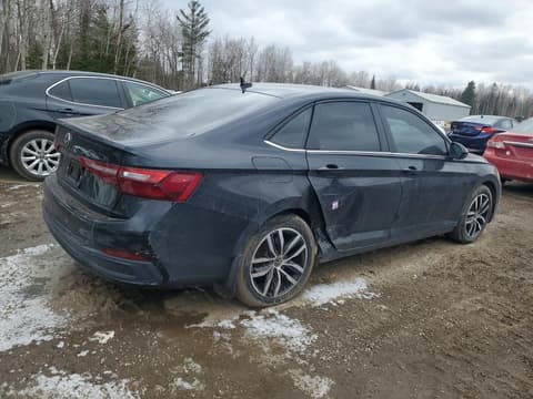 2025 Volkswagen Jetta, VIN 3VWEX7BU0SM049383. Фото 3 з 6 з аукціону Copart. Каталог авто зі США OpenDataCar.