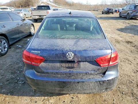 2013 Volkswagen Passat, VIN 1VWBP7A35DC099874. Фото 6 з 6 з аукціону Copart. Каталог авто зі США OpenDataCar.