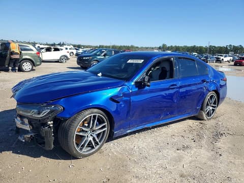2022 Bmw M5, VIN WBS83CH05NCH70776. Фото 2 из 6 с аукциона Copart. Каталог авто из США OpenDataCar.