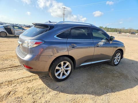 2012 Lexus RX 350, VIN 2T2ZK1BA2CC081263. Фото 3 з 6 з аукціону Copart. Каталог авто зі США OpenDataCar.