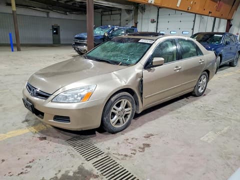 2007 Honda Accord, VIN 1HGCM56877A186475. Фото 1 з 6 з аукціону Copart. Каталог авто зі США OpenDataCar.