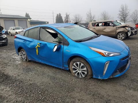 2020 Toyota Prius, VIN JTDL9RFU2L3019802. Фото 4 з 6 з аукціону Copart. Каталог авто зі США OpenDataCar.
