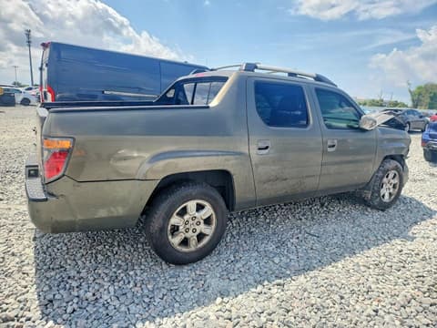 2007 Honda Ridgeline, VIN 2HJYK16527H535130. Фото 3 з 6 з аукціону Copart. Каталог авто зі США OpenDataCar.
