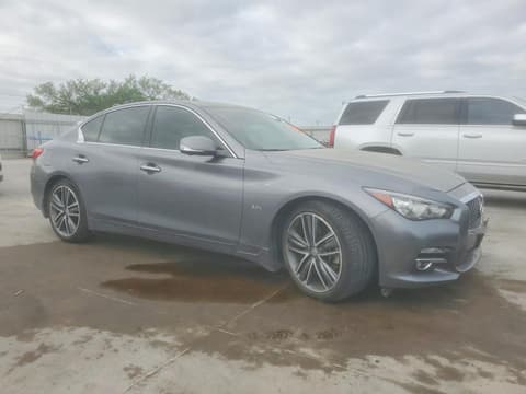 2017 Infiniti Q50, VIN JN1EV7AP9HM744277. Фото 4 з 6 з аукціону Copart. Каталог авто зі США OpenDataCar.
