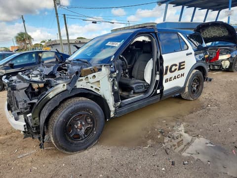 2020 Ford Explorer, VIN 1FM5K8AB2LGC92594. Photo 1 of 6 from Copart auction. OpenDataCar US salvage catalog.