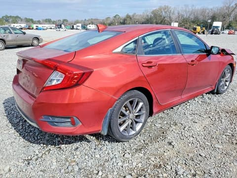 2019 Honda Civic, VIN 19XFC1F3XKE017374. Фото 3 з 6 з аукціону Copart. Каталог авто зі США OpenDataCar.