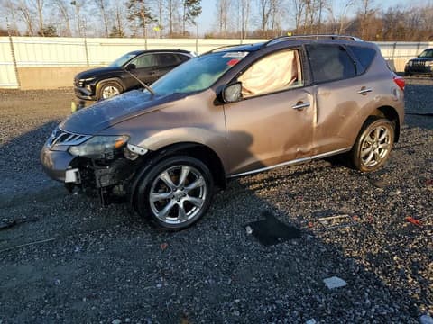 2012 Nissan Murano, VIN JN8AZ1MW5CW219279. Zdjęcie 1 z 6 z aukcji Copart. Katalog aut z USA OpenDataCar.