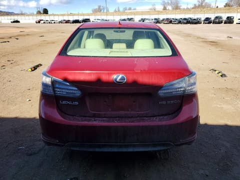 2010 Lexus HS 250h, VIN JTHBB1BA5A2034454. Фото 6 з 6 з аукціону Copart. Каталог авто зі США OpenDataCar.