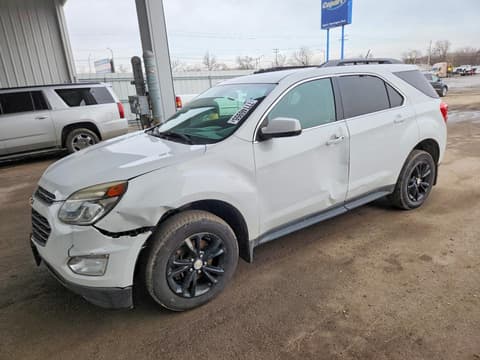 2017 Chevrolet Equinox, VIN 2GNALCEK1H6287365. Фото 1 з 6 з аукціону Copart. Каталог авто зі США OpenDataCar.