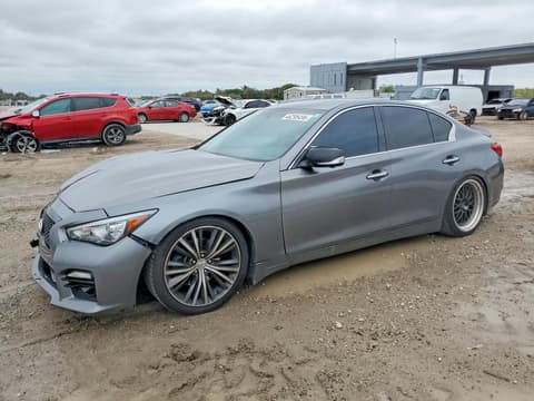 2015 Infiniti Q50, VIN JN1BV7AR8FM393881. Фото 1 з 6 з аукціону Copart. Каталог авто зі США OpenDataCar.