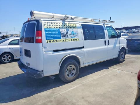 2008 Chevrolet Express G1500, VIN 1GCFG15X381177648. Фото 3 из 6 с аукциона Copart. Каталог авто из США OpenDataCar.